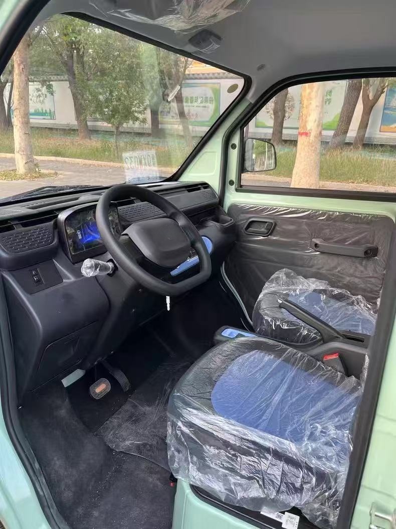 Last-Mile Delivery Automatic EEC L7e Mini Electric Cargo Van Pickup Truck from China for Sale 