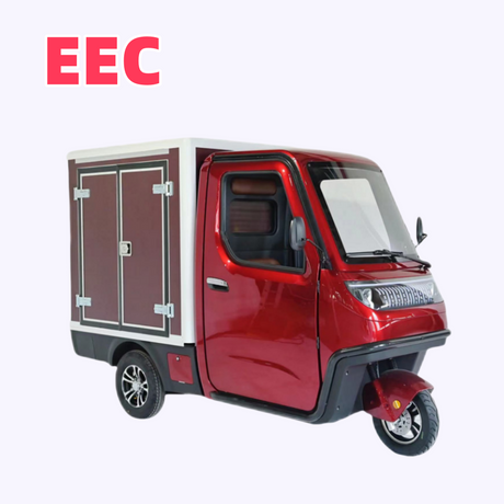 EEC L6e Approval 3000W Rechargeable Food Delivery Van 45km/h Electric Delivery Van Mini Delivery Cargo Van