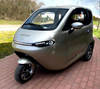 China Enclosed The Elderly Electric Cabin Tricycle with Covered EEC L2e 3 Wheel Electric Cabin Scooter Tricycle