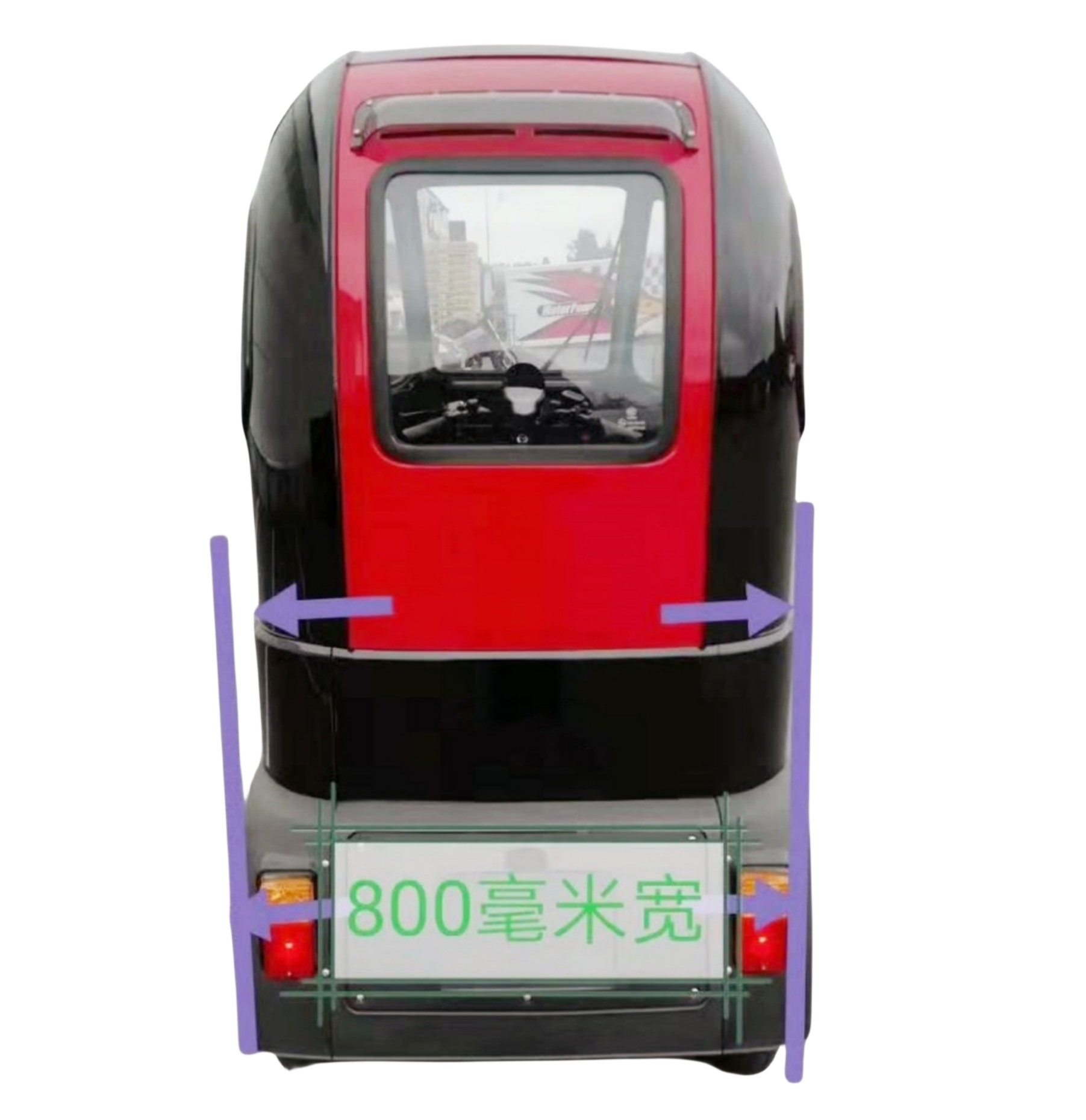Street-Legal Enclosed Electric 4 Wheel Mobility Scooter For Elder And Disable People with EEC