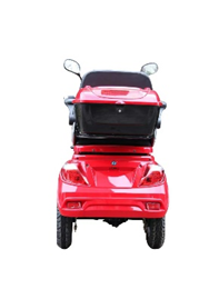 China EEC 3 Wheel Open Electric Scooter 3 Wheel Tricycle with Cabin for Adults with Free Shipping 