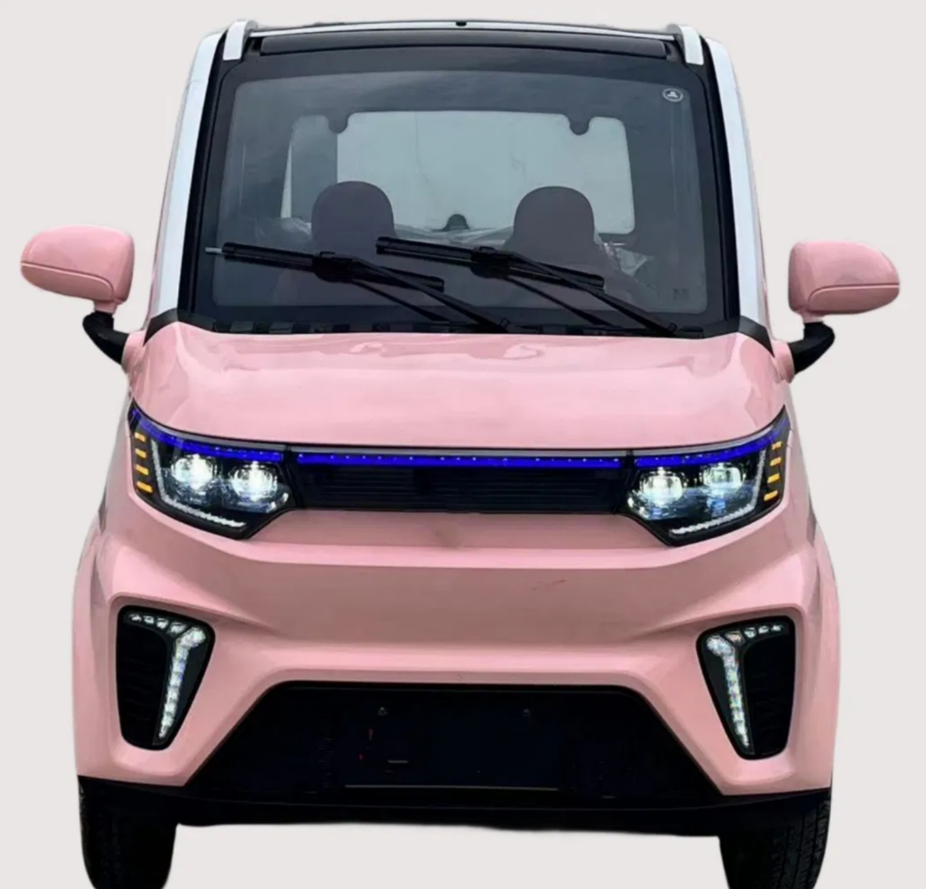 EEC L6e 4000W 4 Wheel 2 Seater Mini Electric Small Car for adutls Right Hand Drive for adults without Driving Licence 