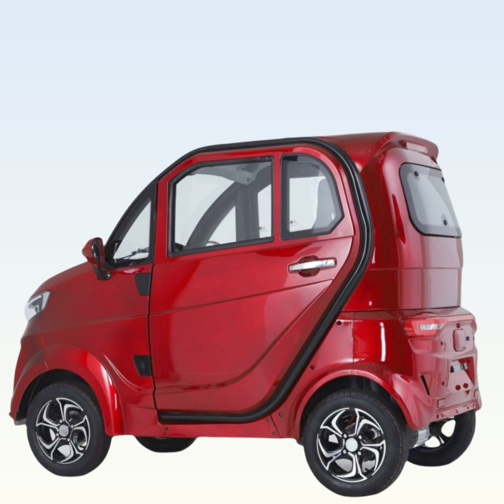 Hot Sale EEC L6e Certification New Energy Adult Four Wheel Mini Electric Small Car 4 Seater Made in China With Cheap Price