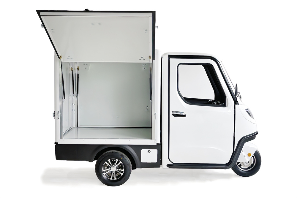 Last Mile 45km/h Electric Mini Van Cargo Van Electric Delivery Vehicle with EEC L6e for Sale