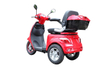 China EEC 3 Wheel Open Electric Scooter 3 Wheel Tricycle with Cabin for Adults with Free Shipping 