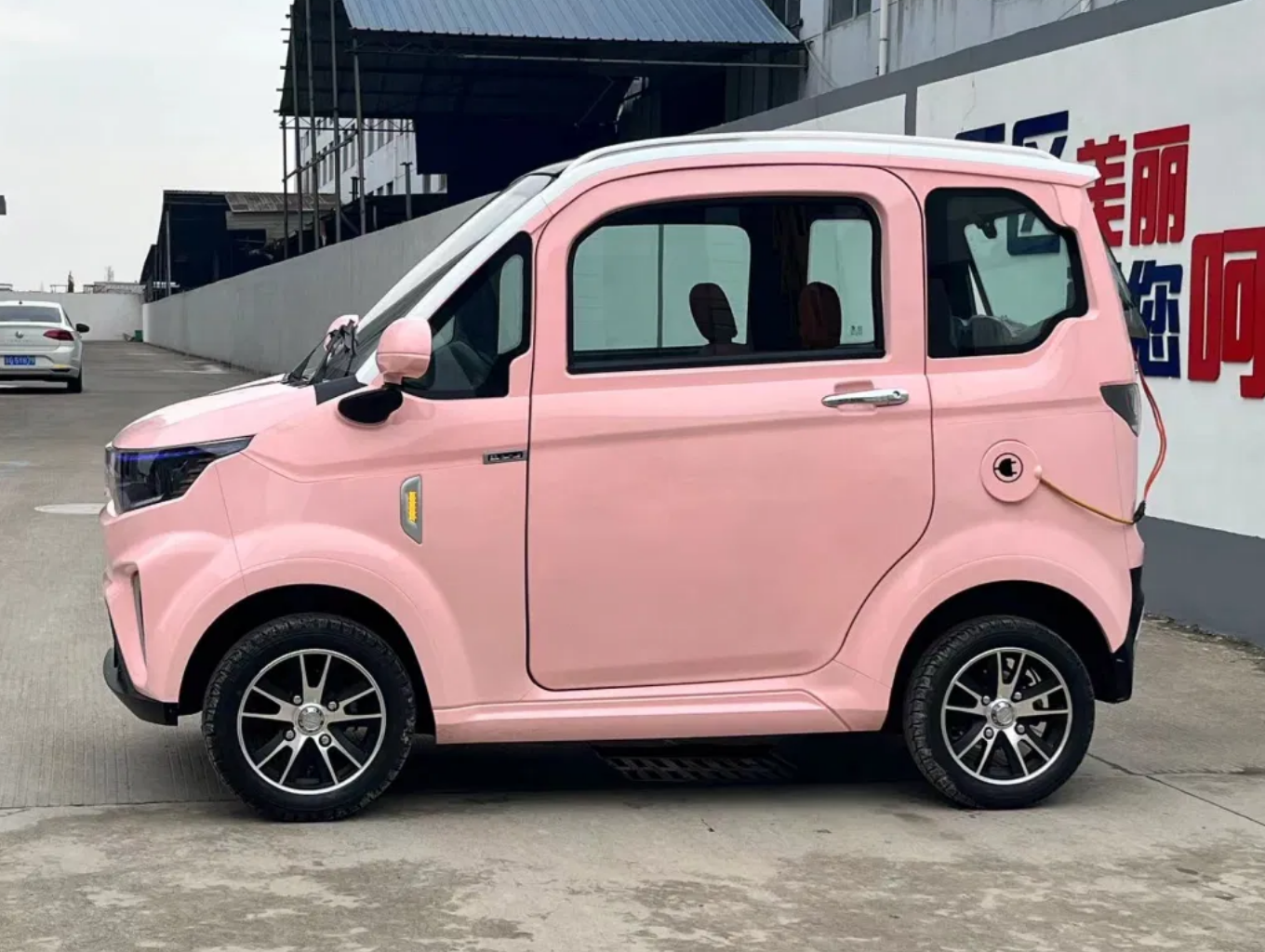 EEC L6e 4000W 4 Wheel 2 Seater Mini Electric Small Car for adutls Right Hand Drive for adults without Driving Licence 